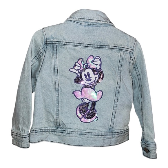 Disney Store Minnie Mouse Mystical Denim Jacket- Size 3 - Picture 8 of 12